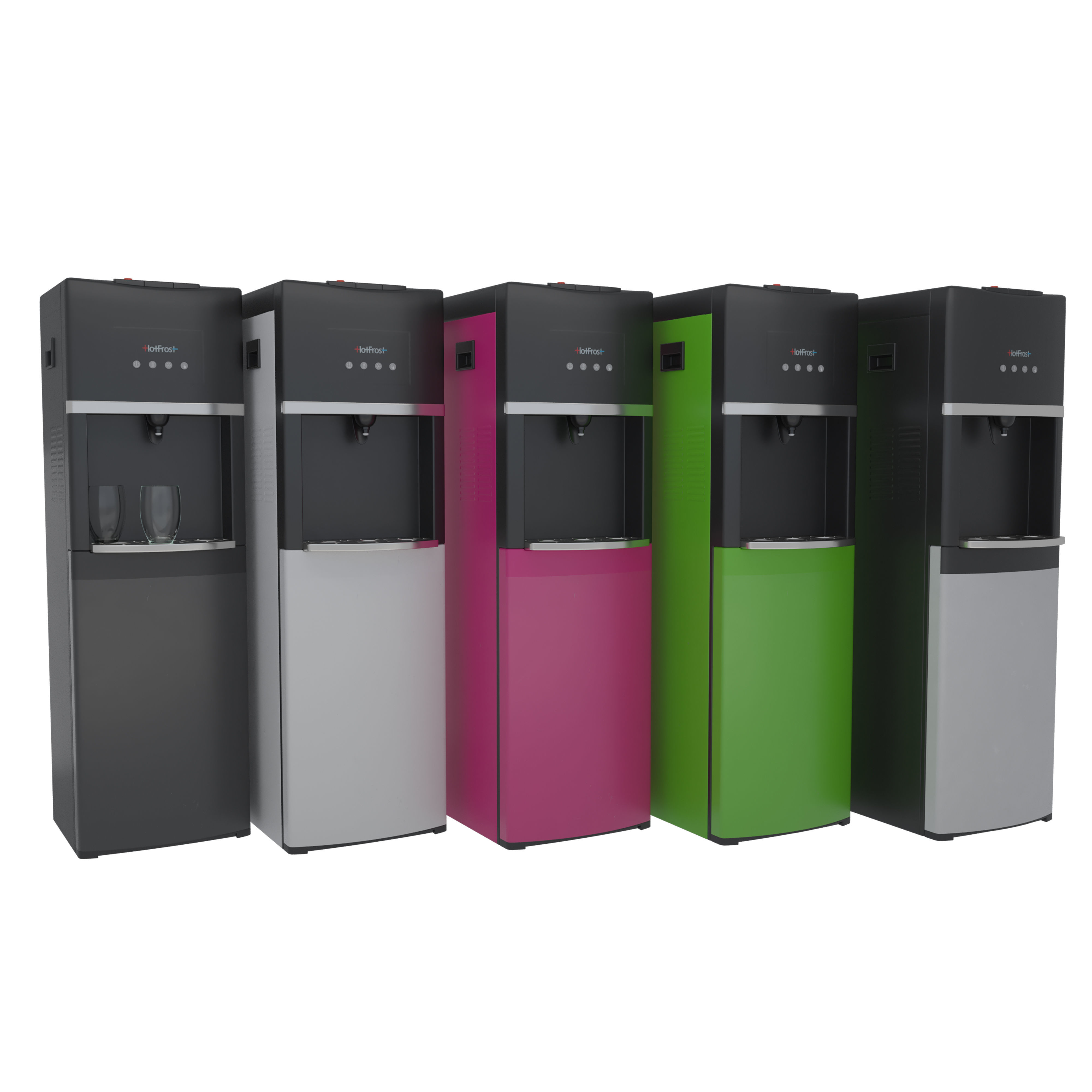 Cooler HotFrost HotFrost 35AEN HotFrost D65EN Low-poly 3D model_1