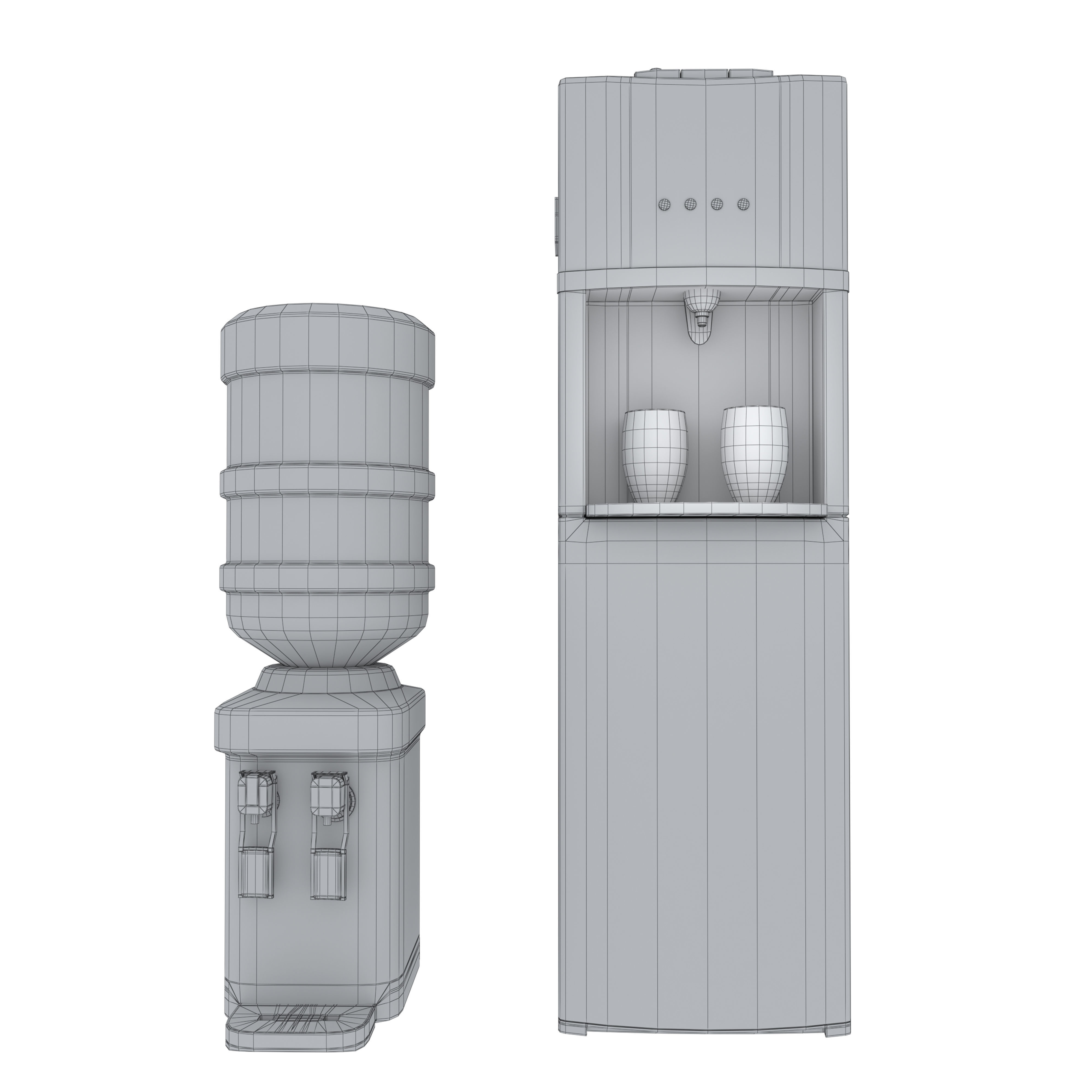 Cooler HotFrost HotFrost 35AEN HotFrost D65EN Low-poly 3D model_6