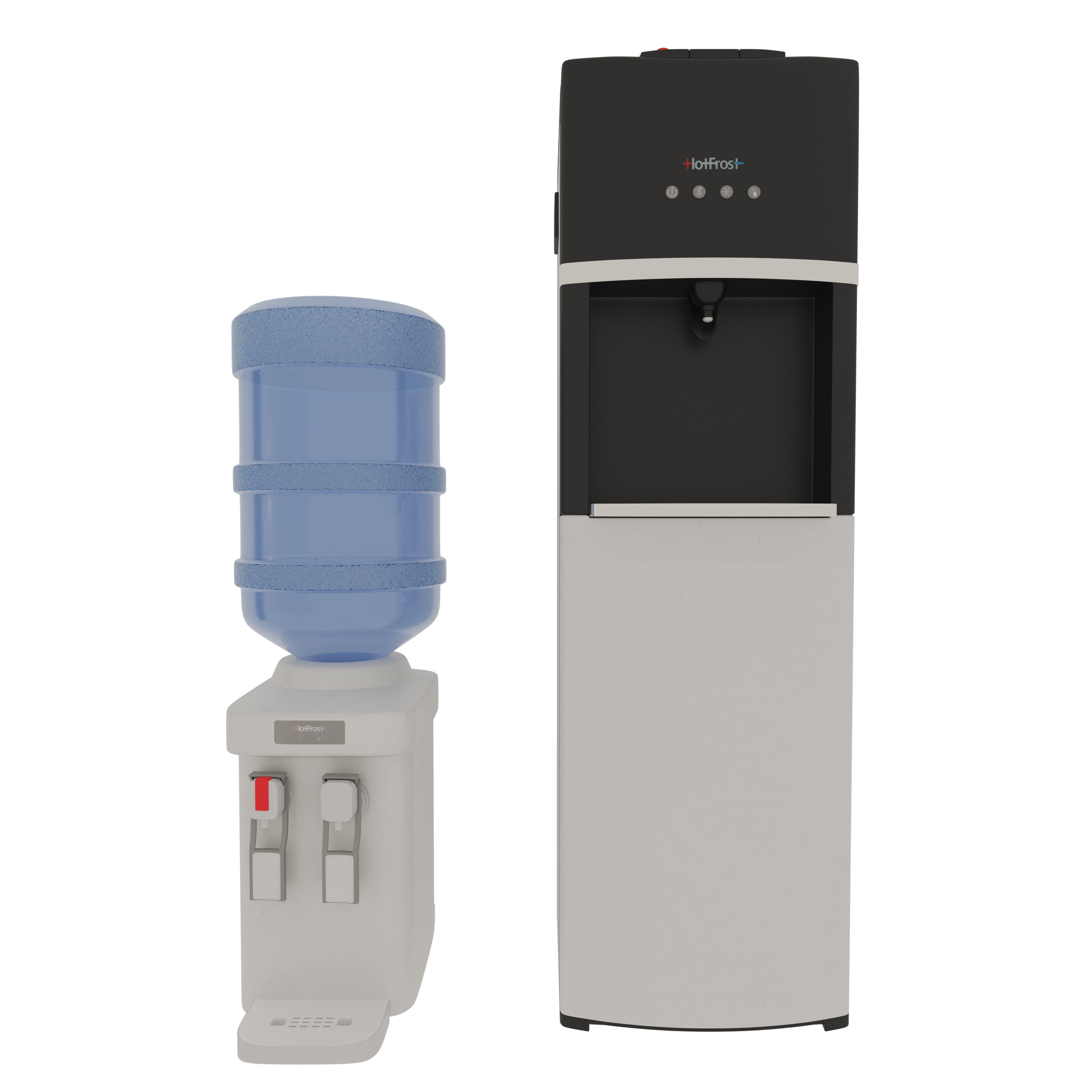 Cooler HotFrost HotFrost 35AEN HotFrost D65EN Low-poly 3D model_3