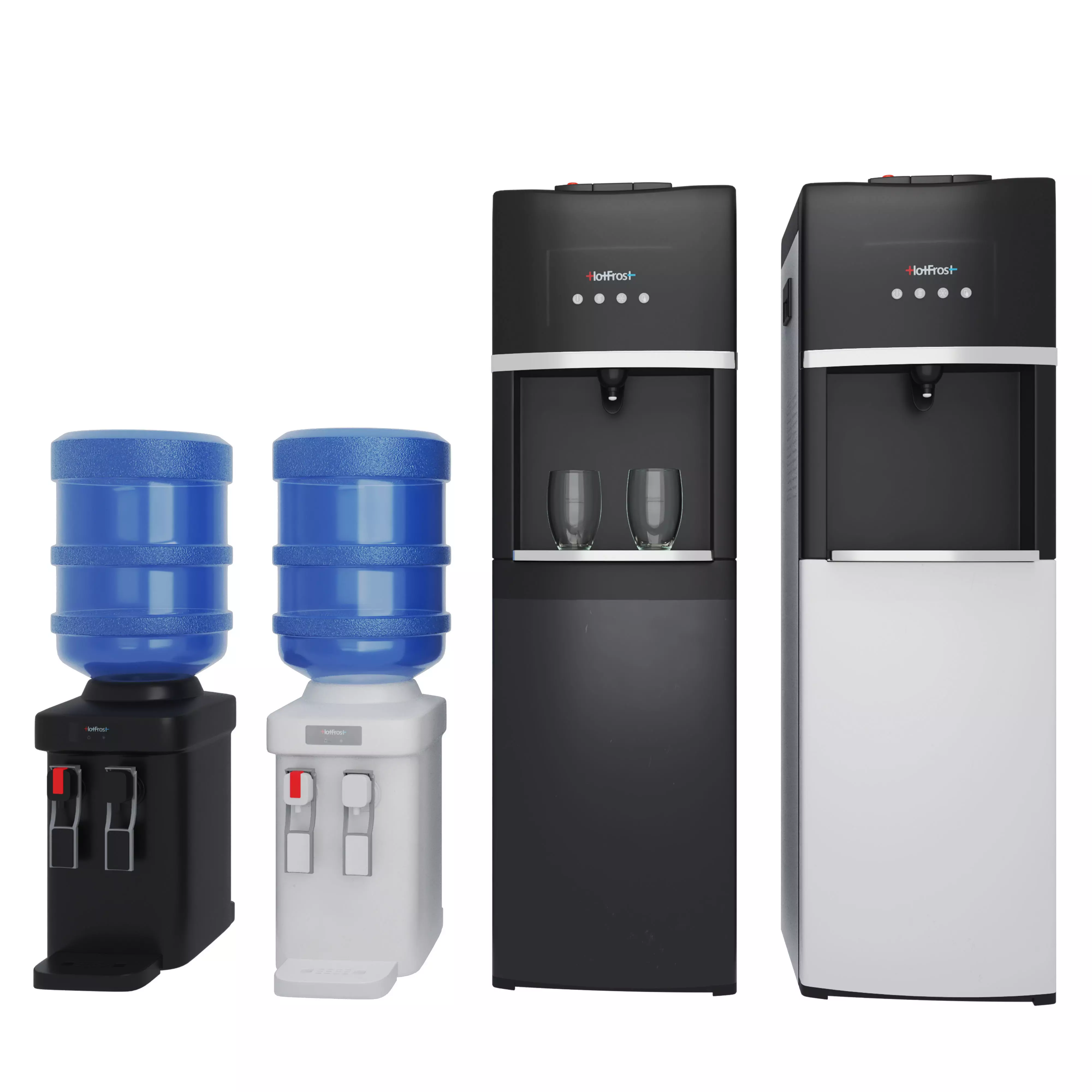 Cooler HotFrost HotFrost 35AEN HotFrost D65EN Low-poly 3D model_0