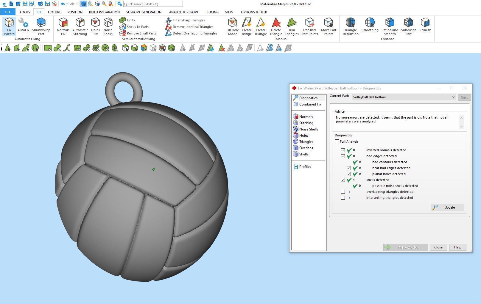 Volleyball Ball Pendant Sculpture jewelry gold 3D print model_5