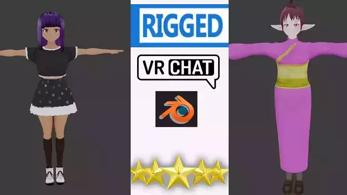 2 Cute Anime girls collection g1