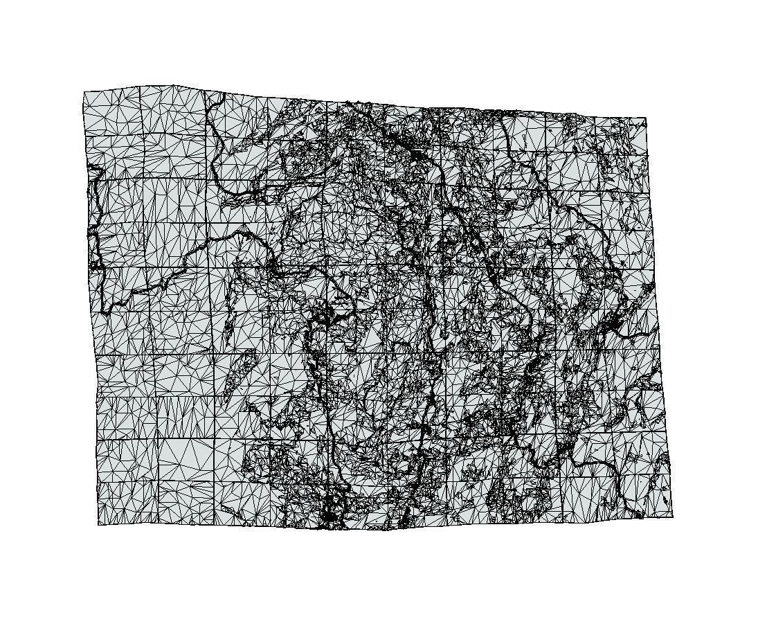 Swiss Alps Mountain Low-poly 3D model_8