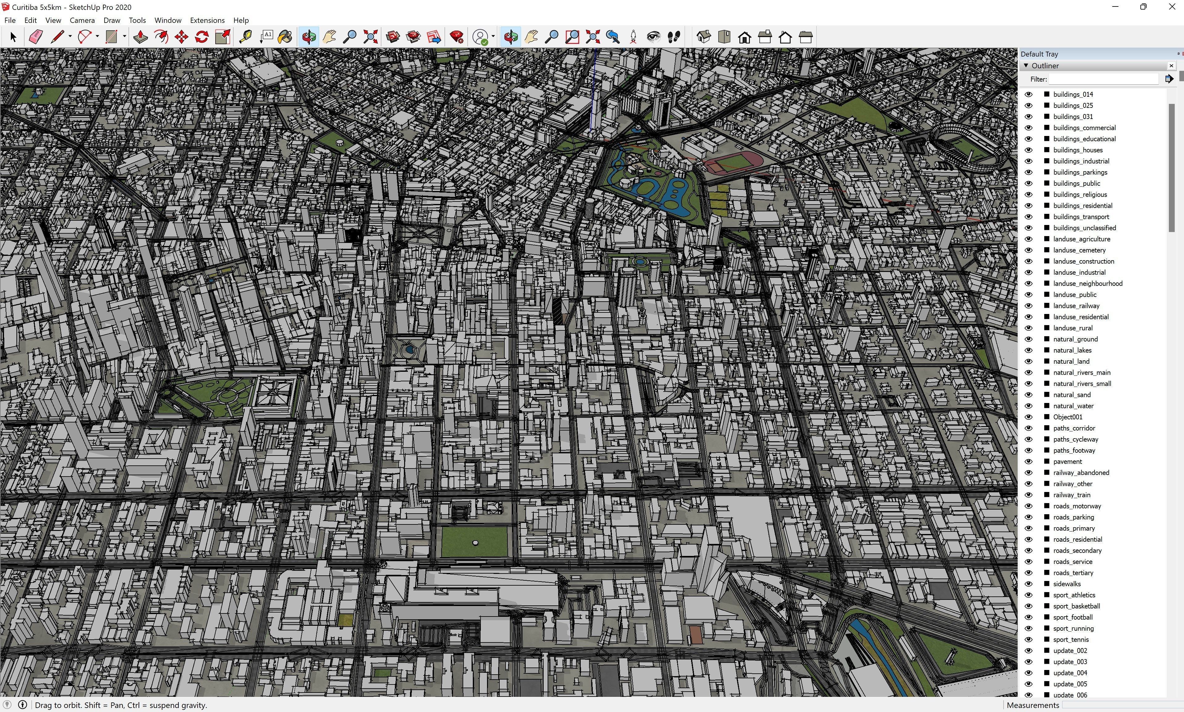 Curitiba Low-poly 3D model_31