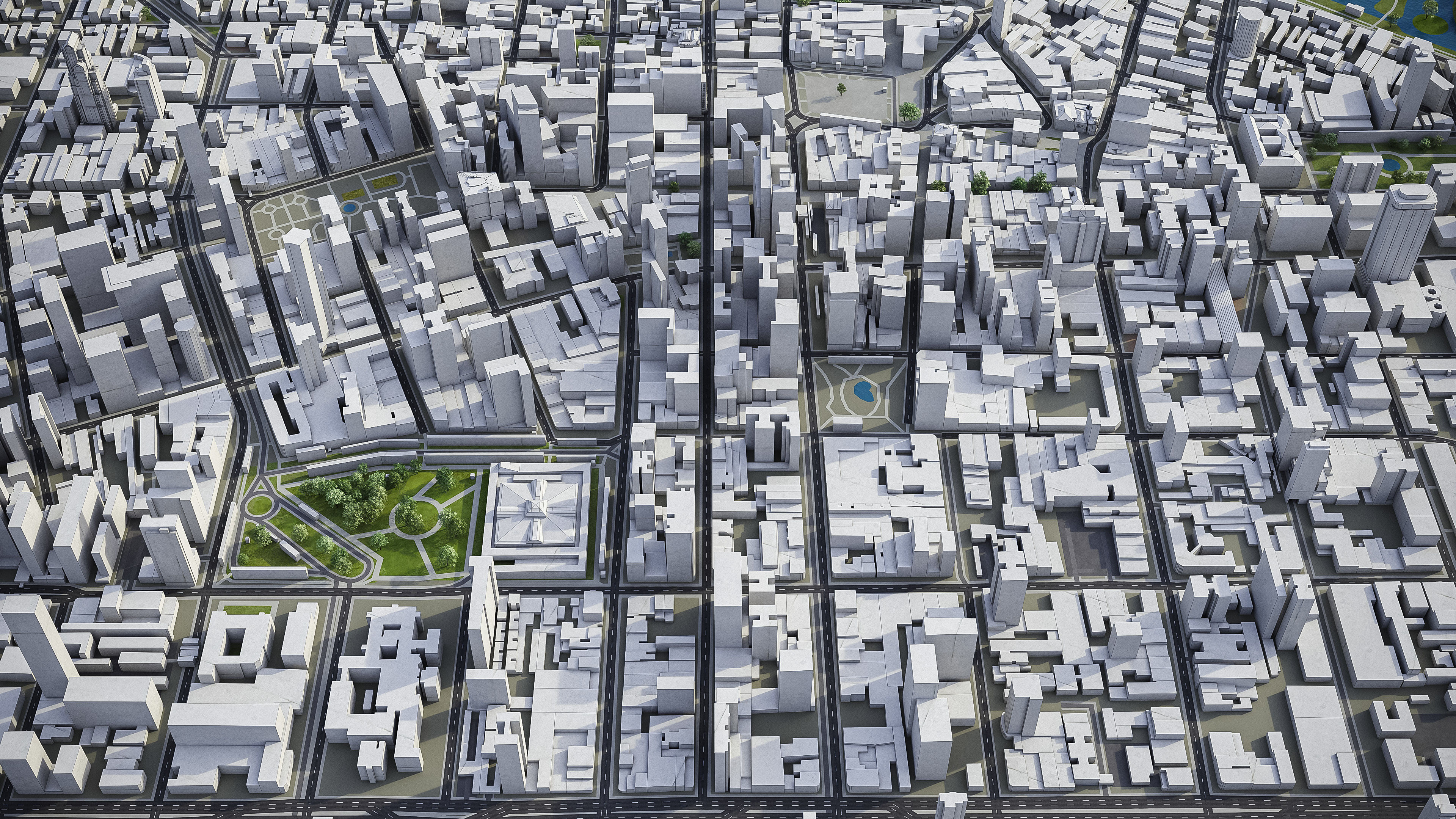 Curitiba Low-poly 3D model_14