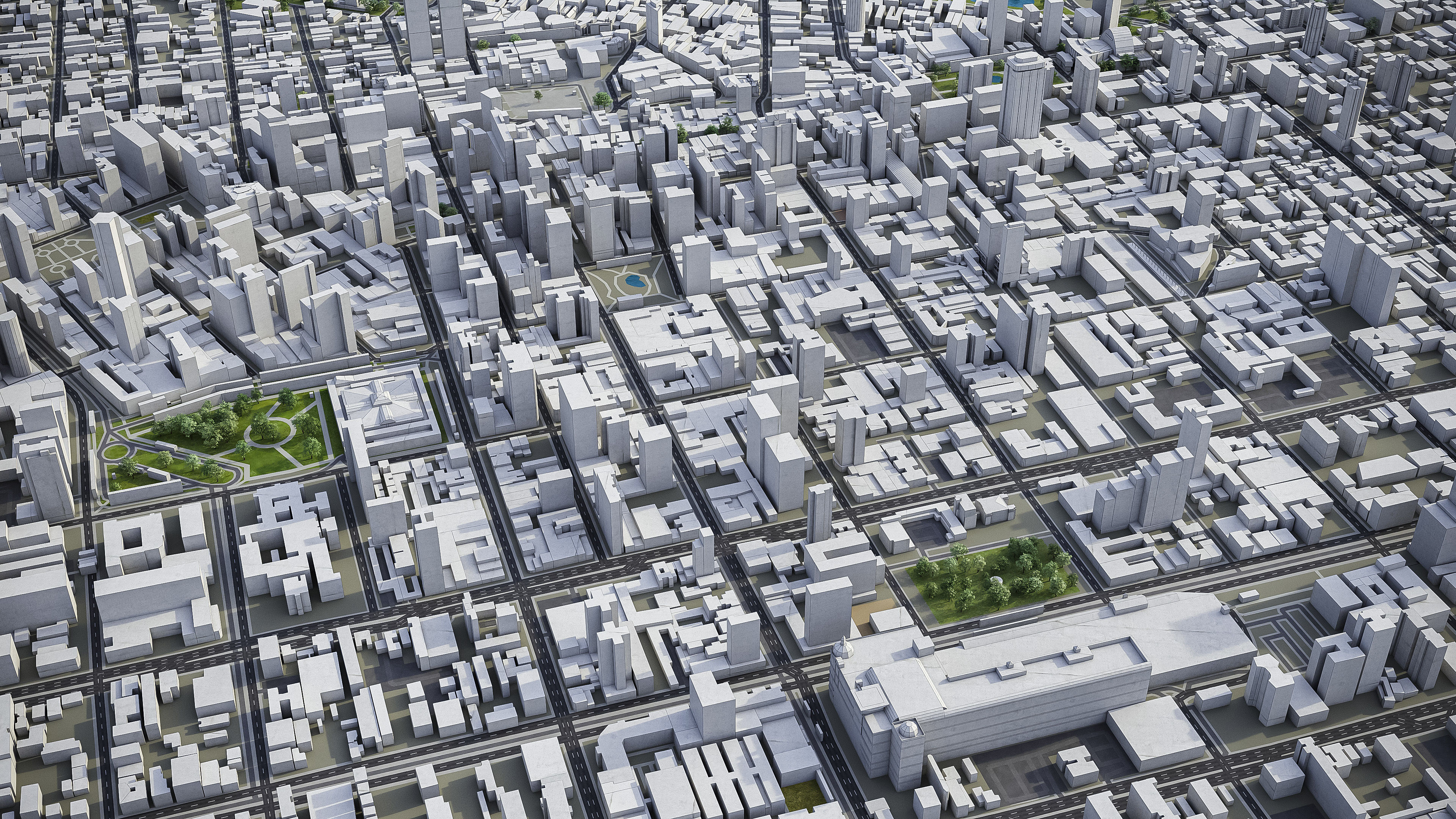 Curitiba Low-poly 3D model_12