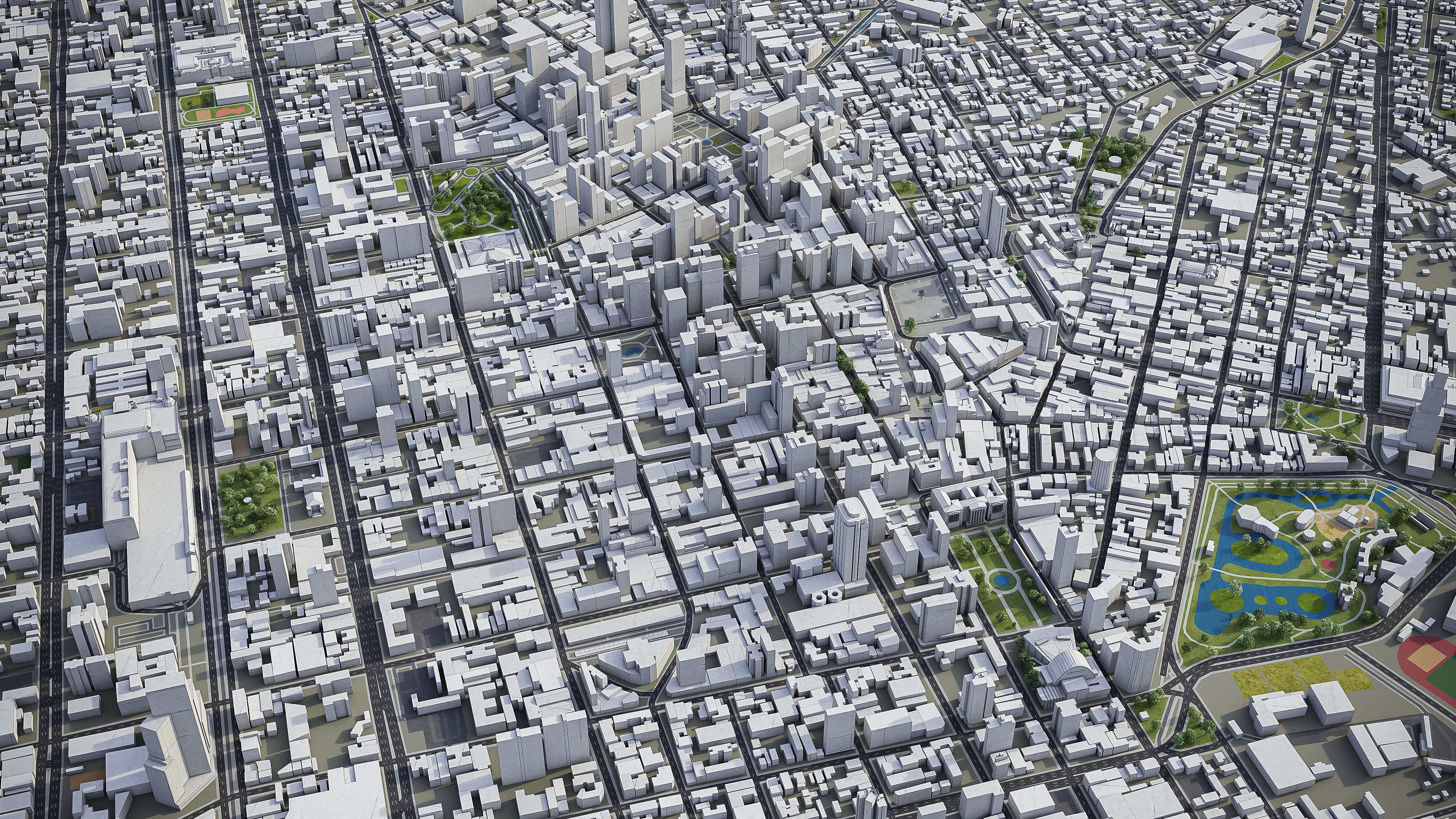 Curitiba Low-poly 3D model_20