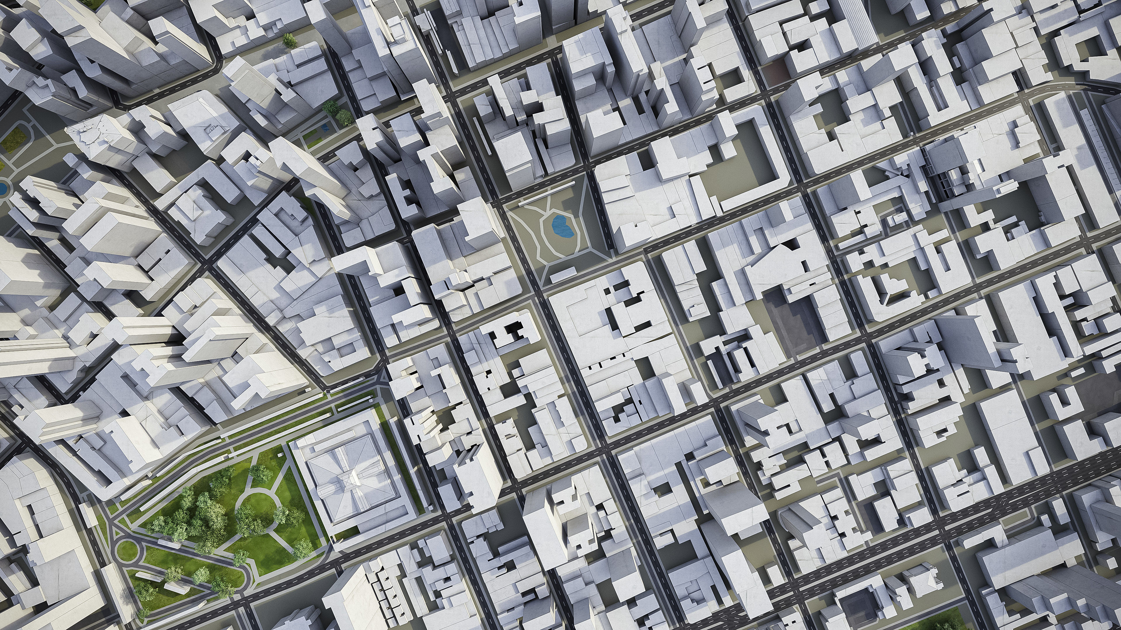Curitiba Low-poly 3D model_16