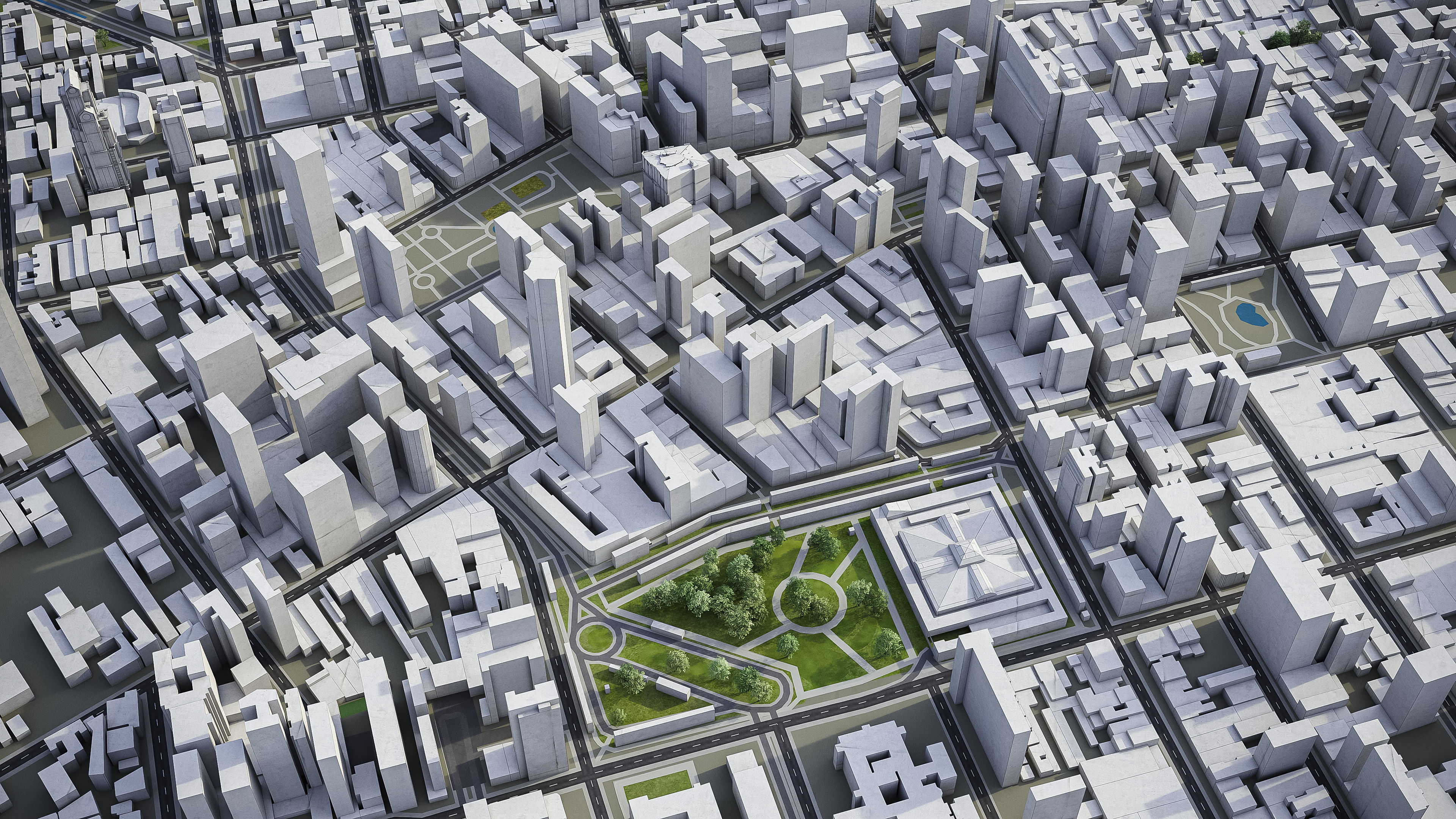Curitiba Low-poly 3D model_15