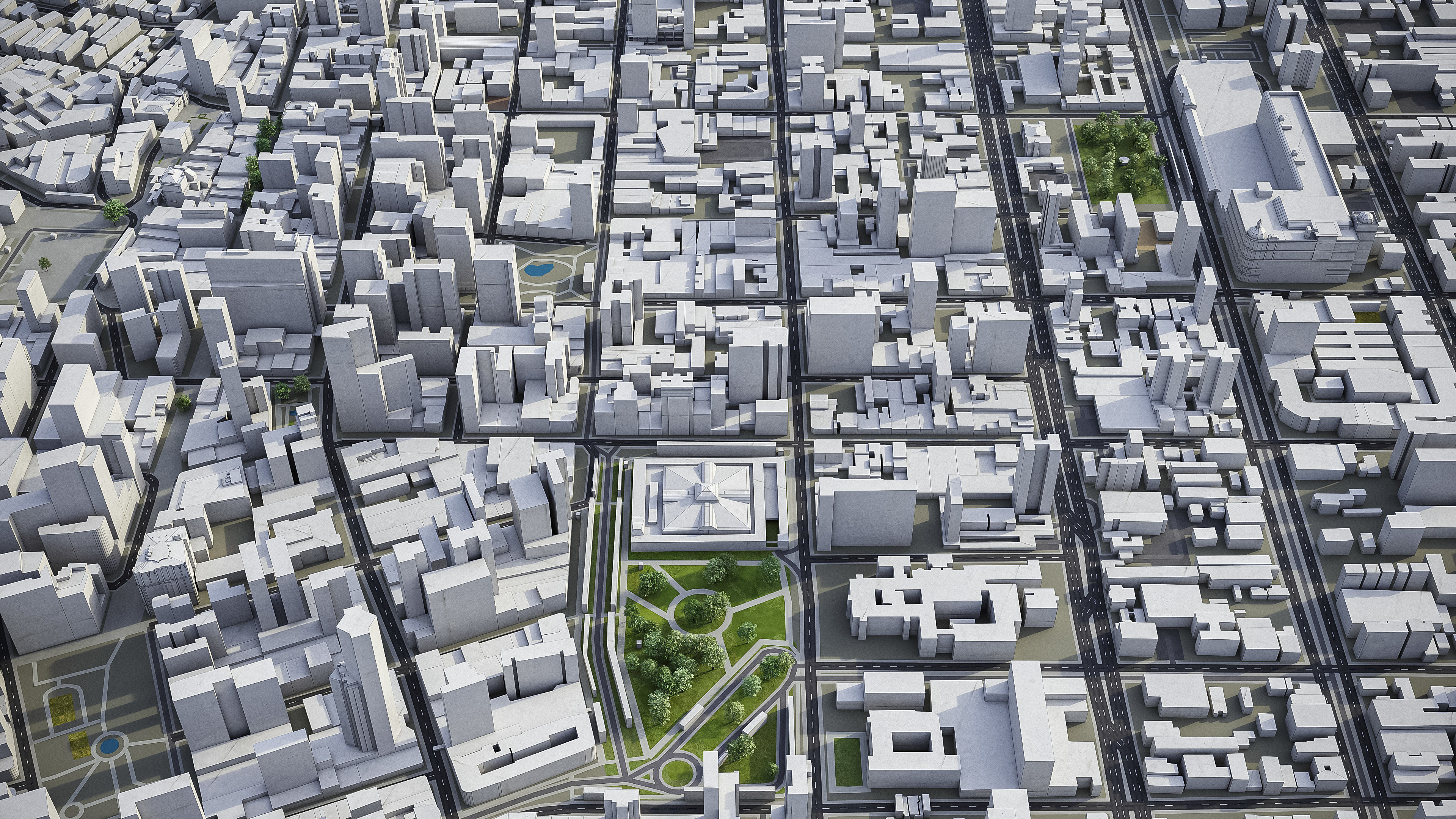 Curitiba Low-poly 3D model_11