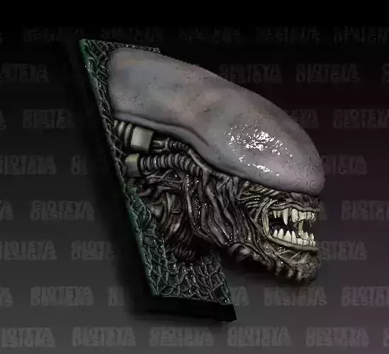 Aliens Magnet