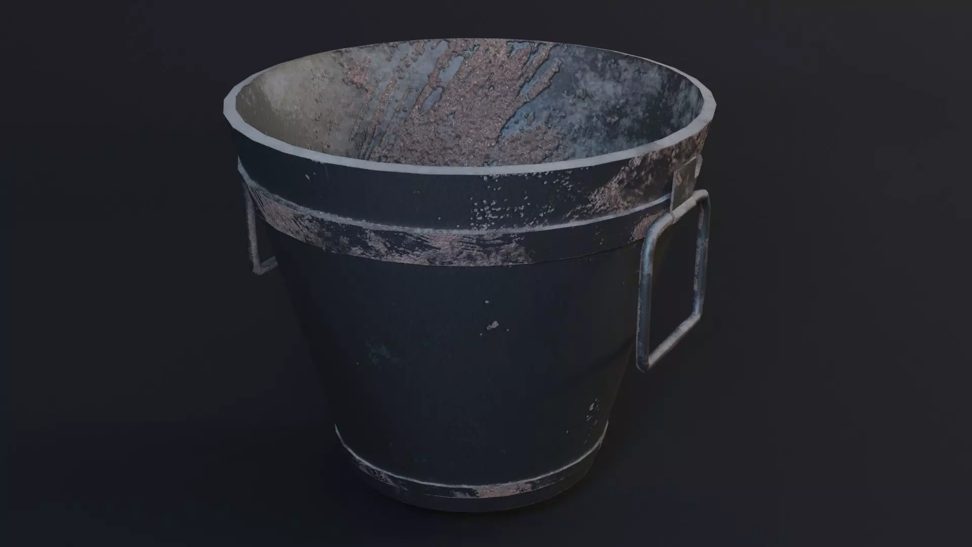 AQUARIUS Game Ready - Low Poly 3D Model bucket Low-poly 3D model_0