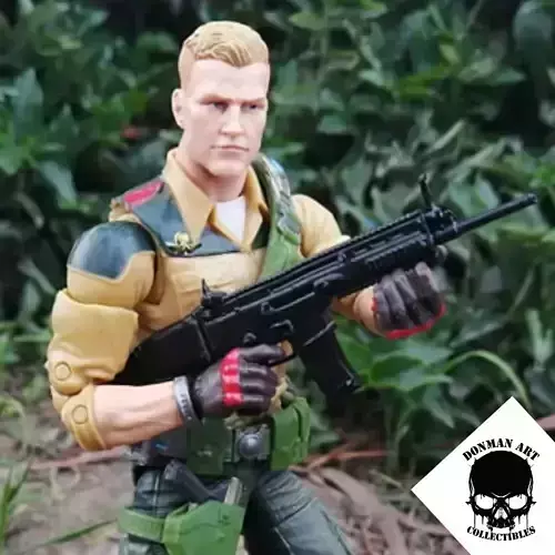 SCAR L FOR 6 INCH ACTION FIGURES 3D print model