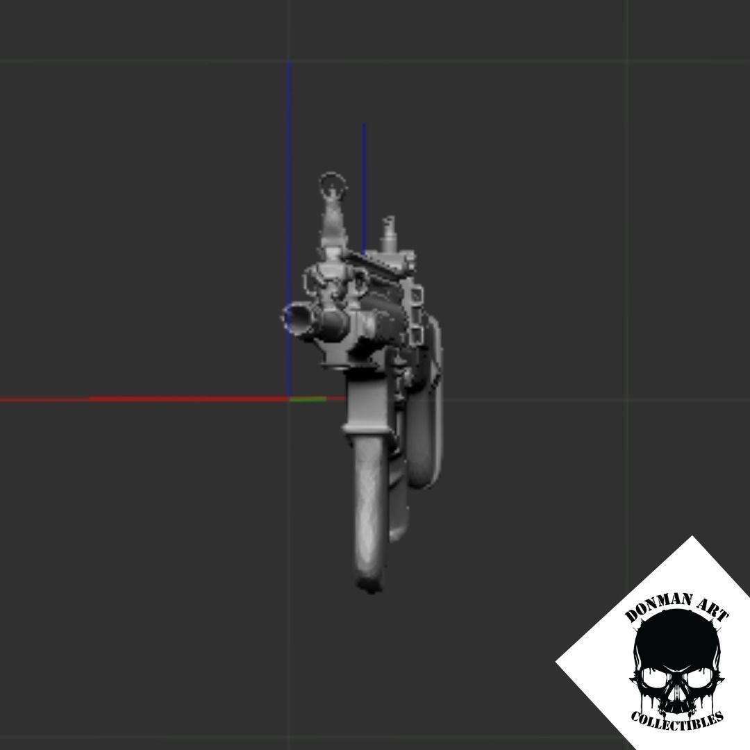 SCAR L FOR 6 INCH ACTION FIGURES 3D print model_18