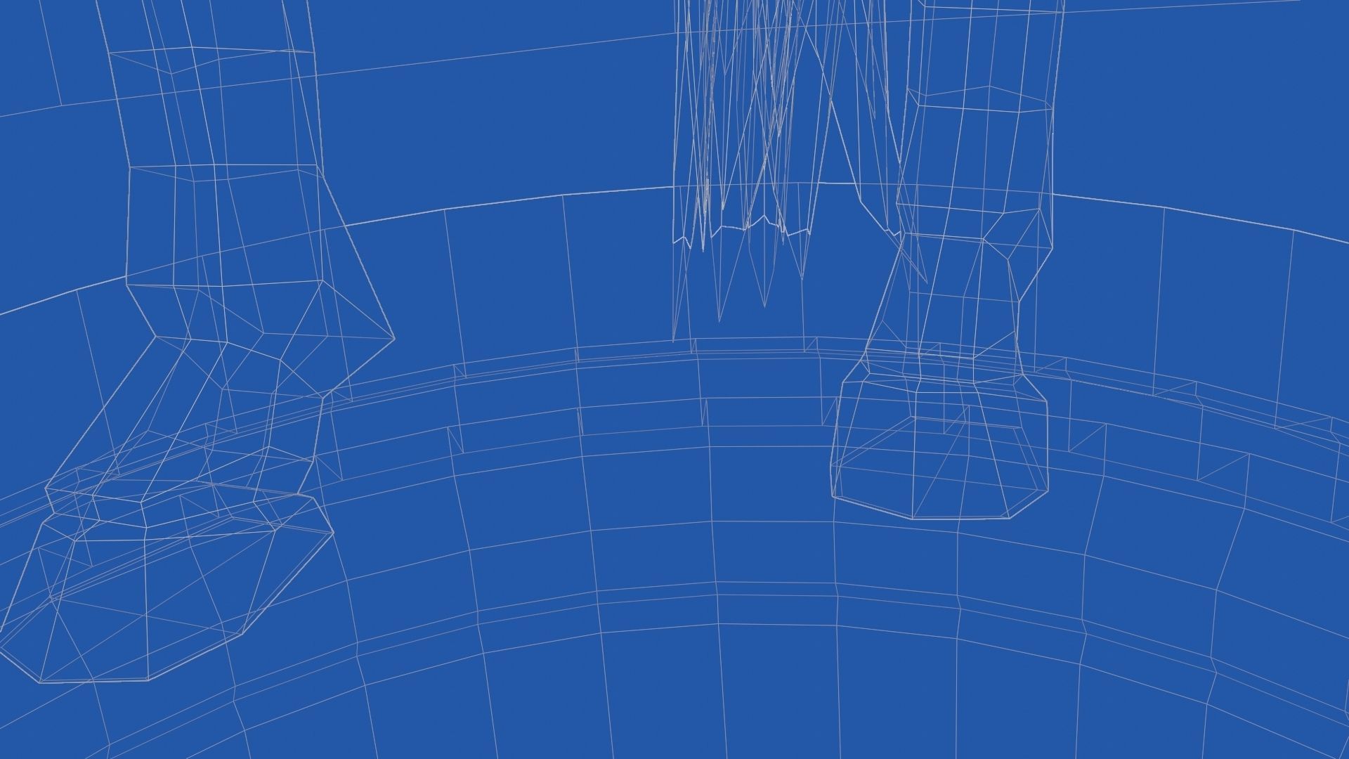 Rider Statue 3D model_14