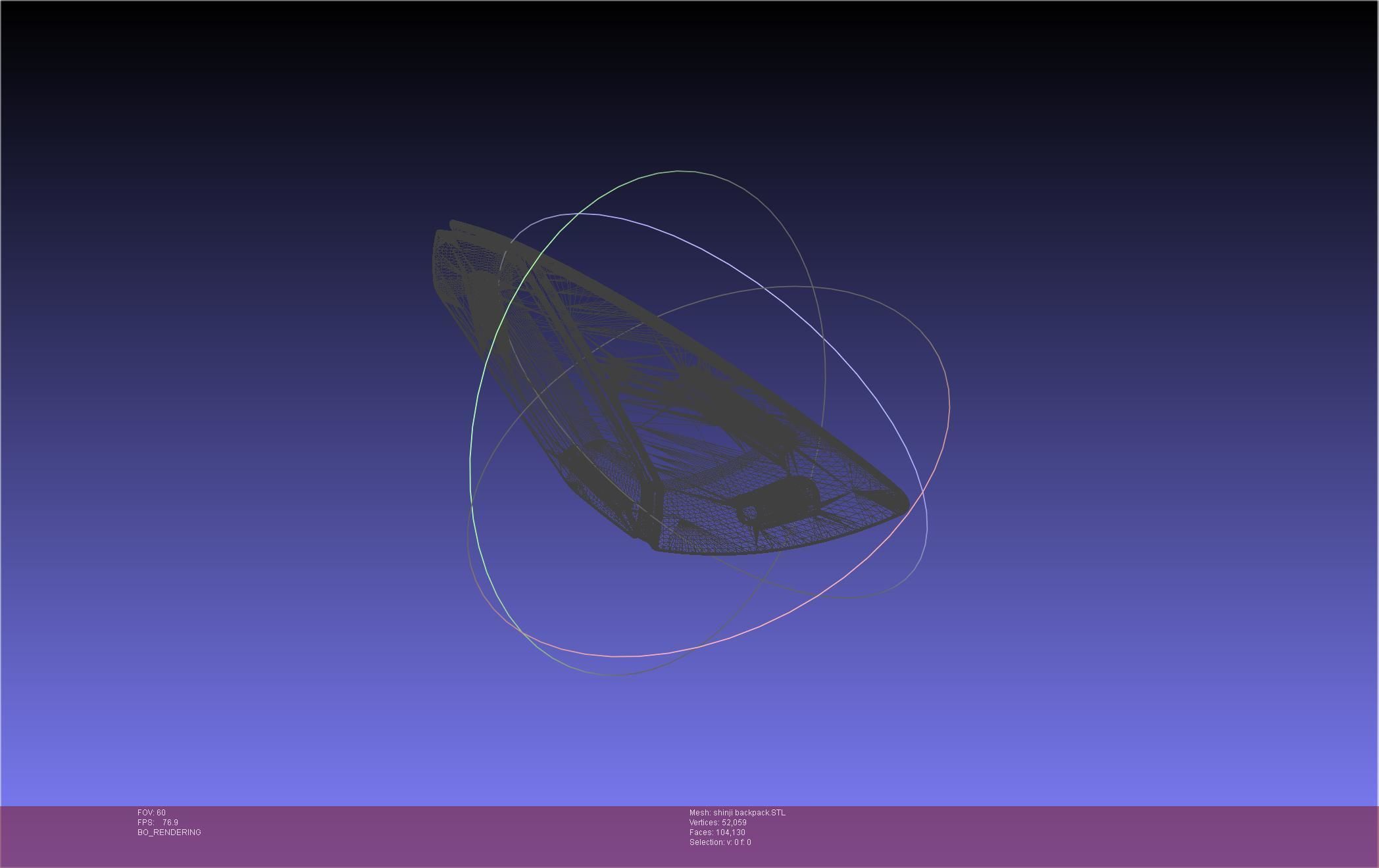 Evangelion Rebuild Shinji Backpack 3D print model_17