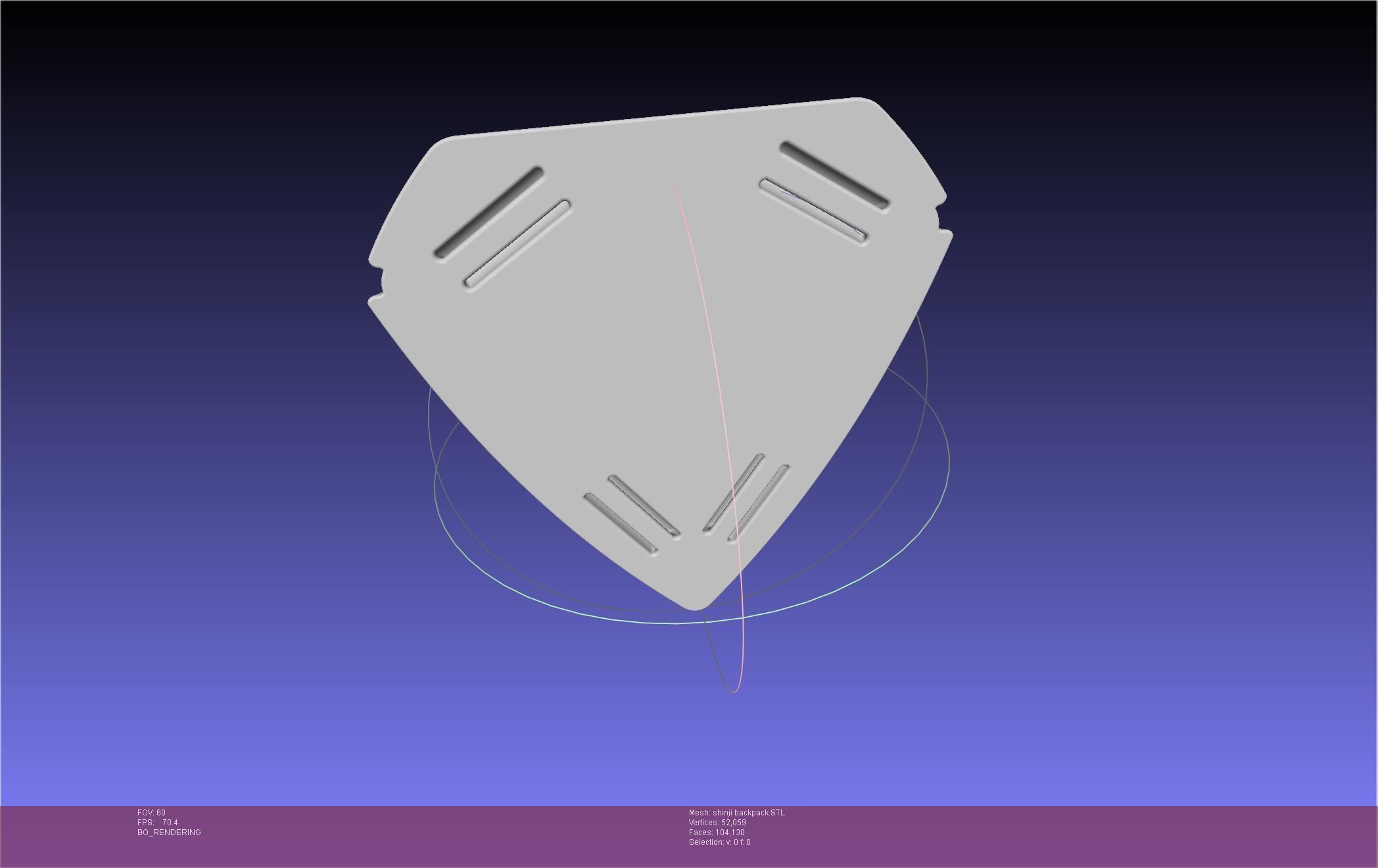 Evangelion Rebuild Shinji Backpack 3D print model_10