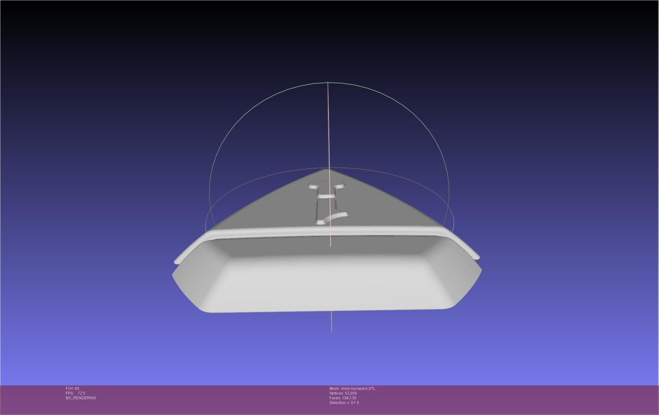 Evangelion Rebuild Shinji Backpack 3D print model_5