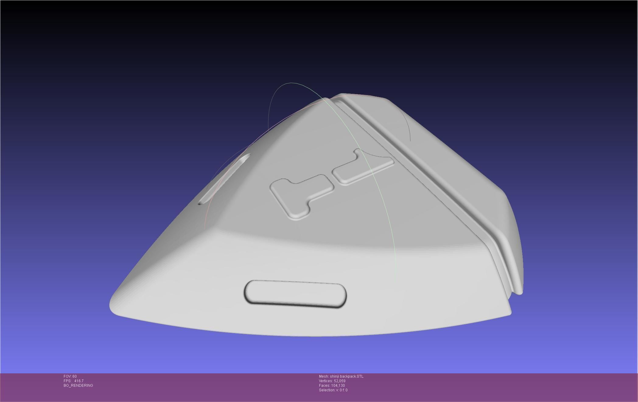 Evangelion Rebuild Shinji Backpack 3D print model_23