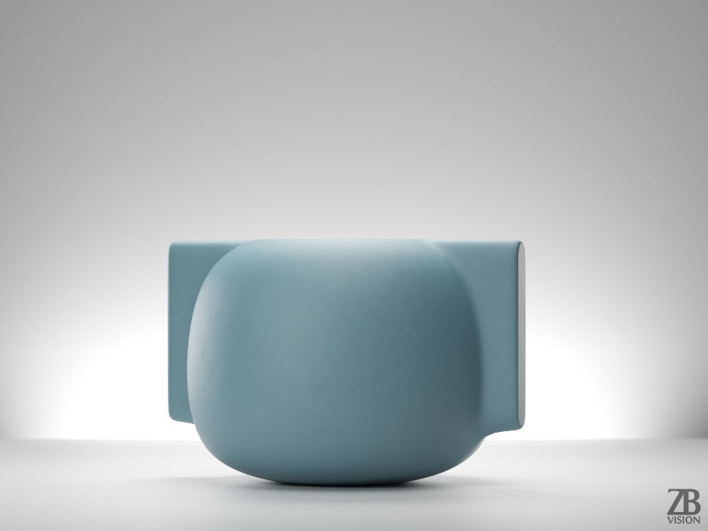 Moai Vase 3D model_10