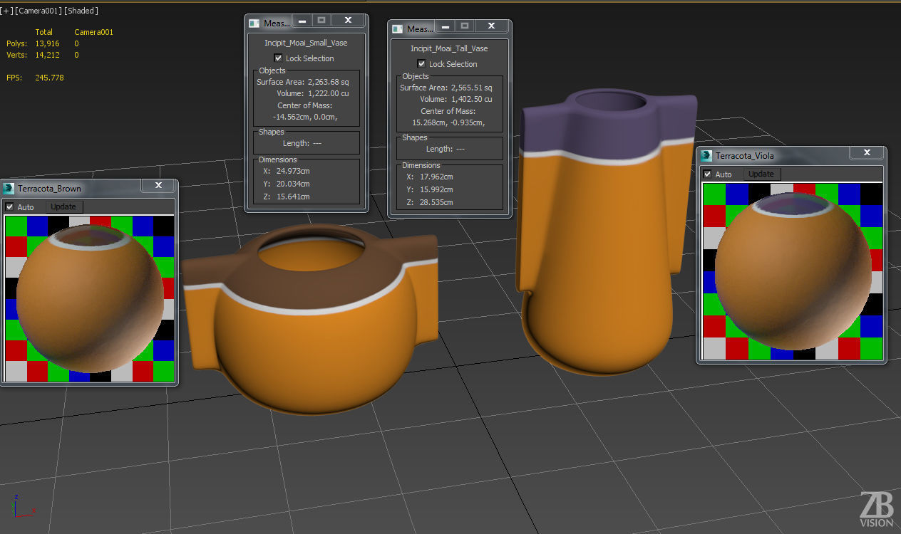 Moai Vase 3D model_6