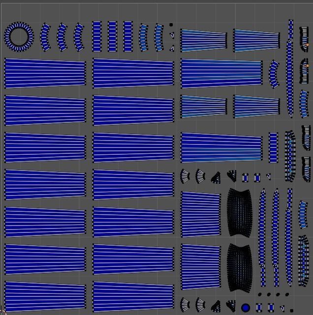 Stylized Sword Weapon PBR low-poly game ready Low-poly 3D model_8