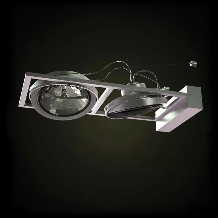 Adjustable Modern Lamp 3D model_0