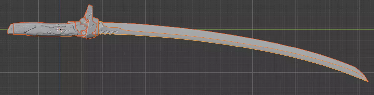 Genji Sword Free 3D print model