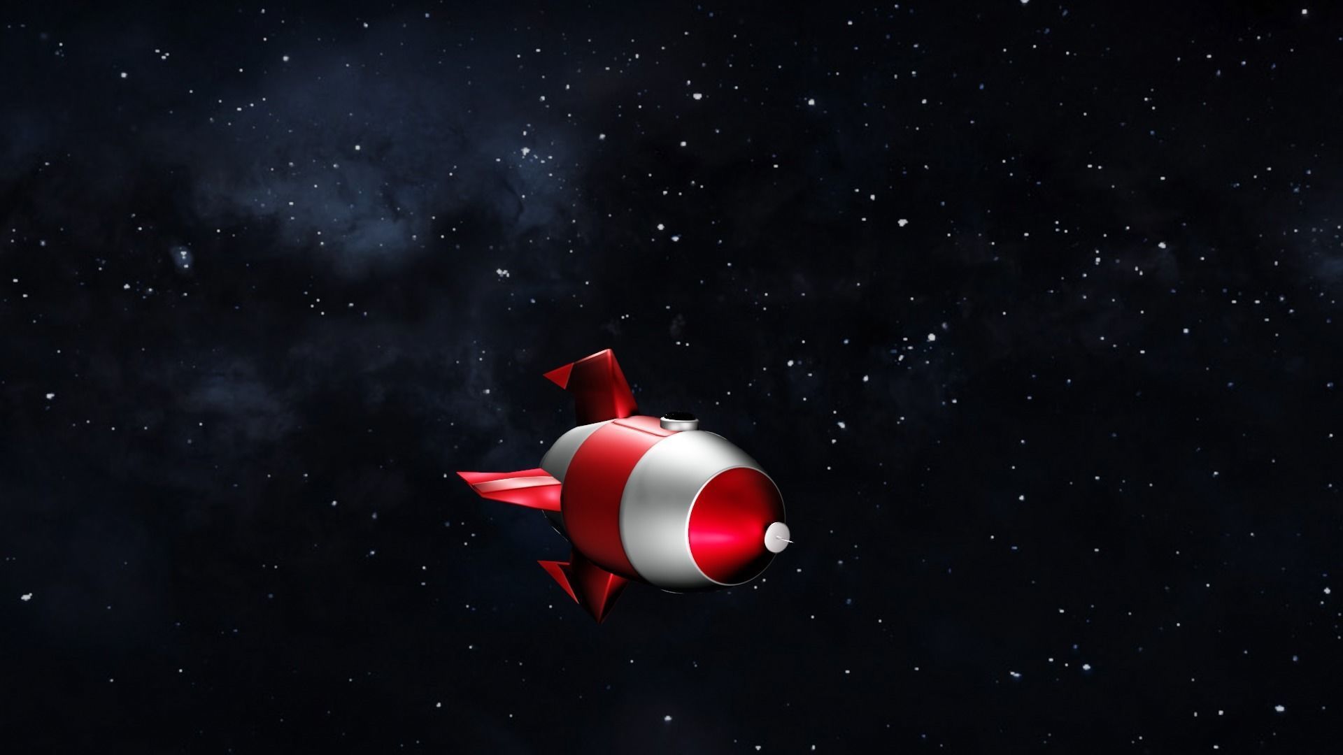 Rockets two 3D model_1