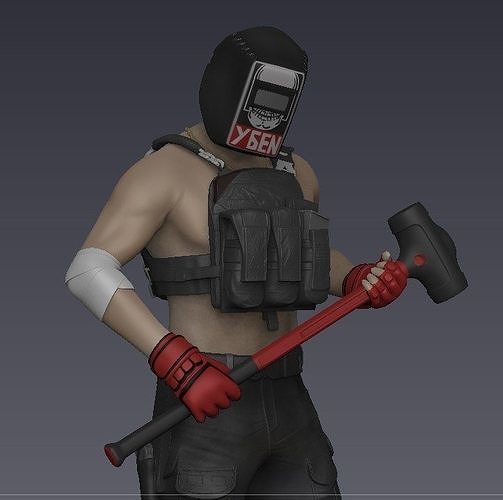 Escape From Tarkov Tagilla 3Dprint figure  3D print model