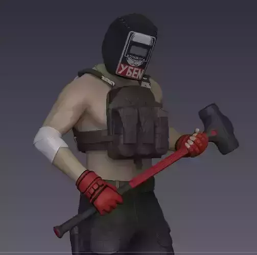 Escape From Tarkov Tagilla 3Dprint figure 