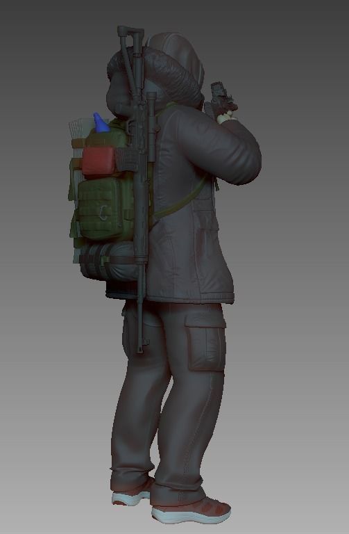 Escape from Tarkov Shturman 3Dprint figuer  3D print model_1