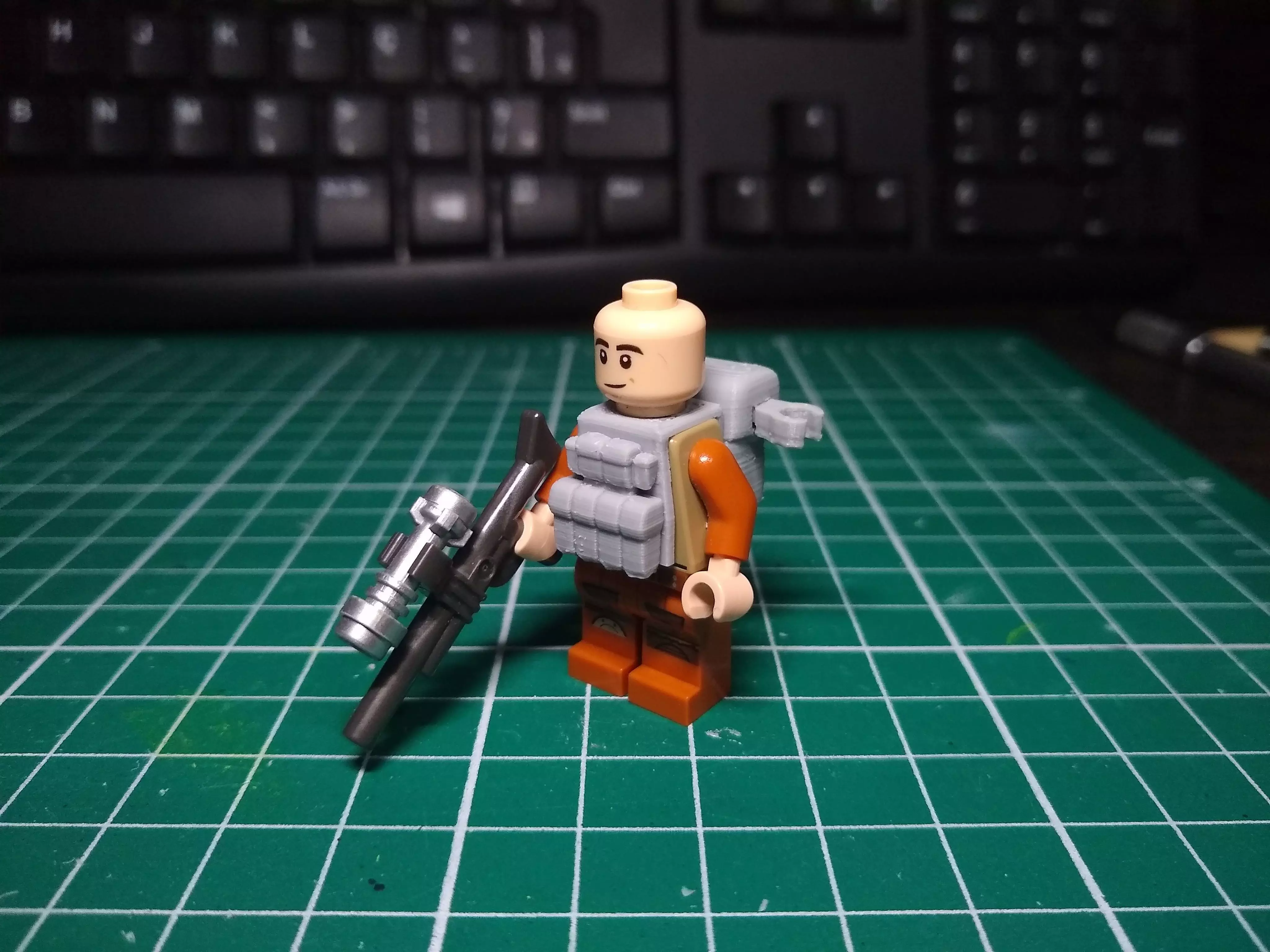 LEGO TACTICAL VEST AND BACKPACK 3D print model