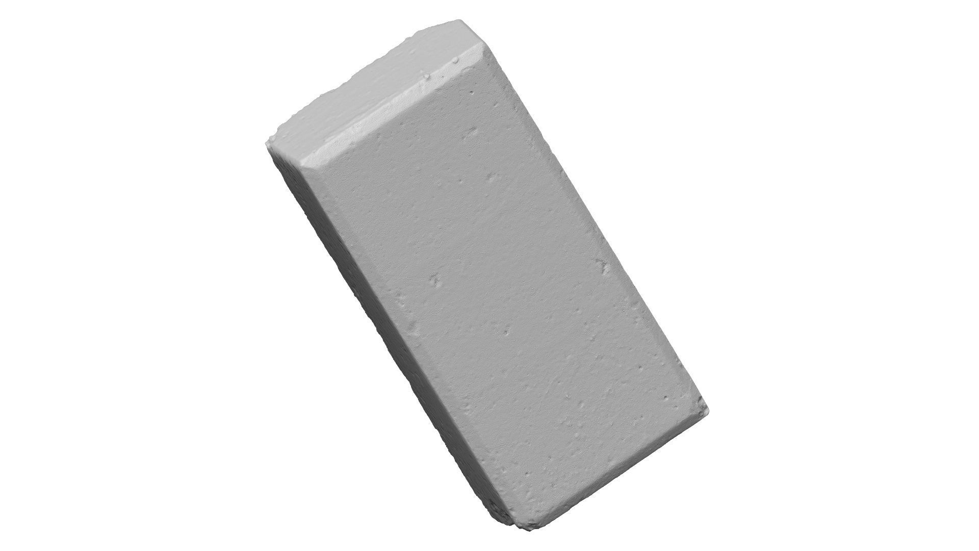 Old Clay Brick Raw Scanned 3D model_12