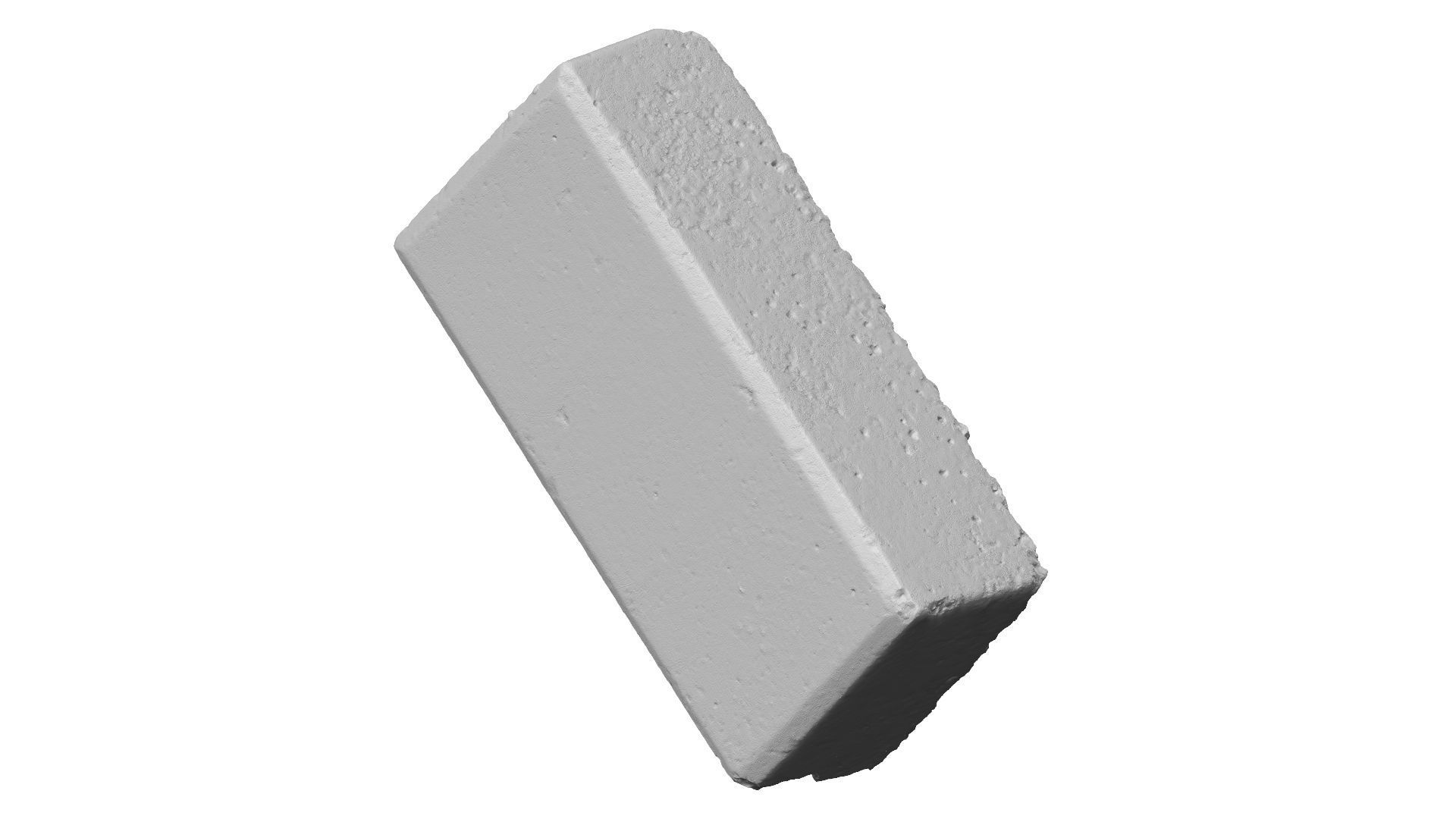 Old Clay Brick Raw Scanned 3D model_11