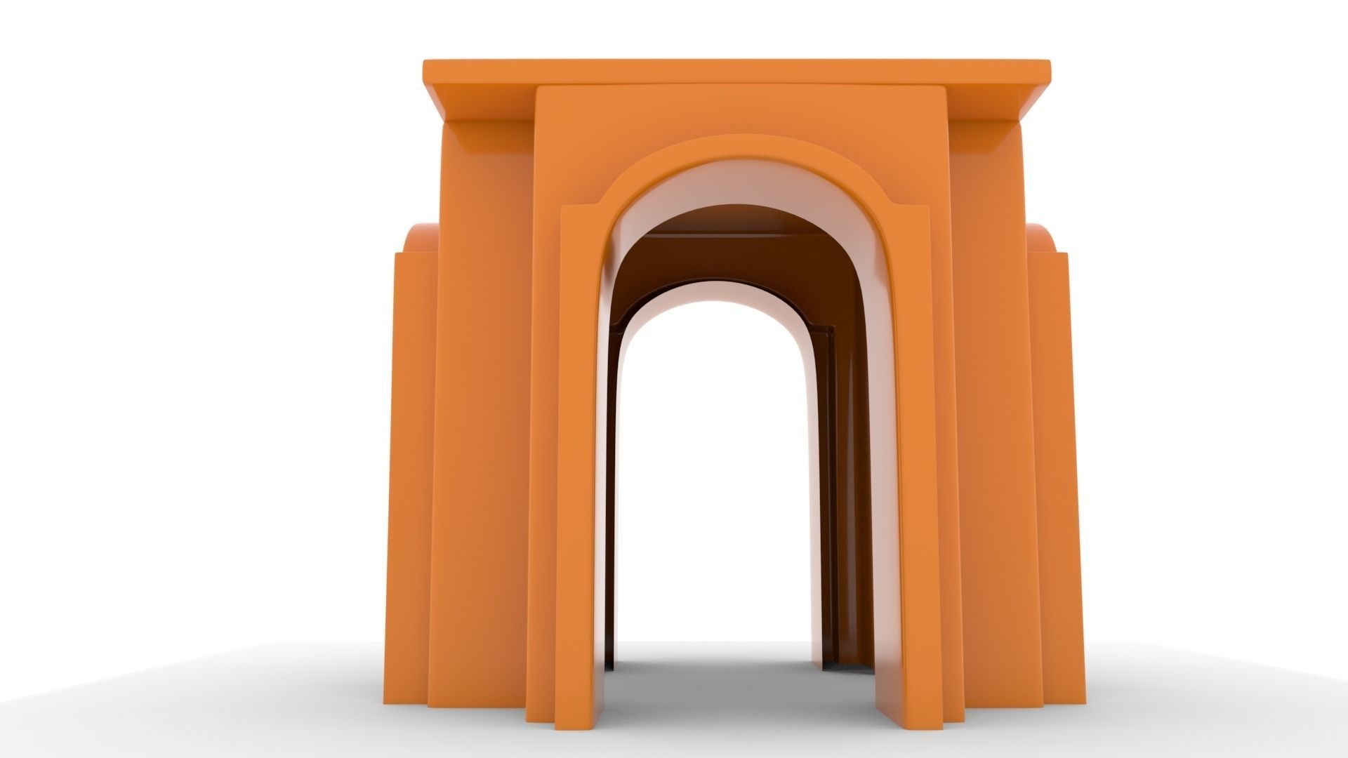 Gate for gaming  3D model_1