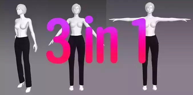 Woman Clothing 3 in 1 set41