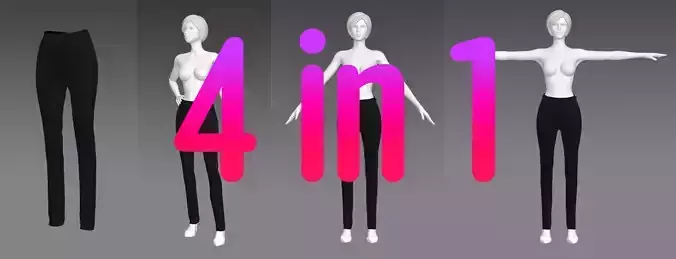 Woman Clothing 4 in 1 set42