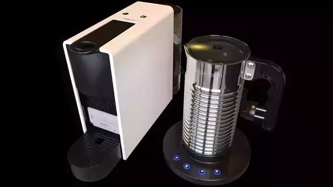 Nespresso Machine Set 3D model