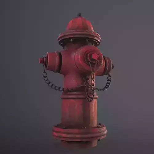 Rusted Fire Hydrant