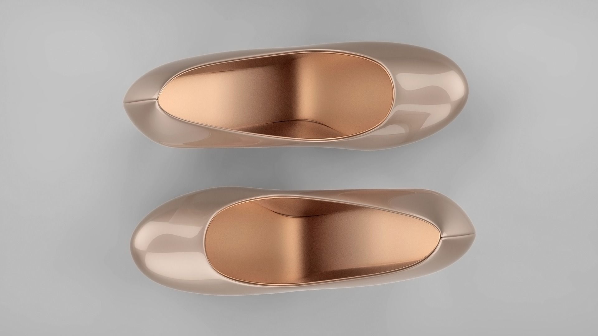 Beautiful stiletto heels with Platform 3D model_48