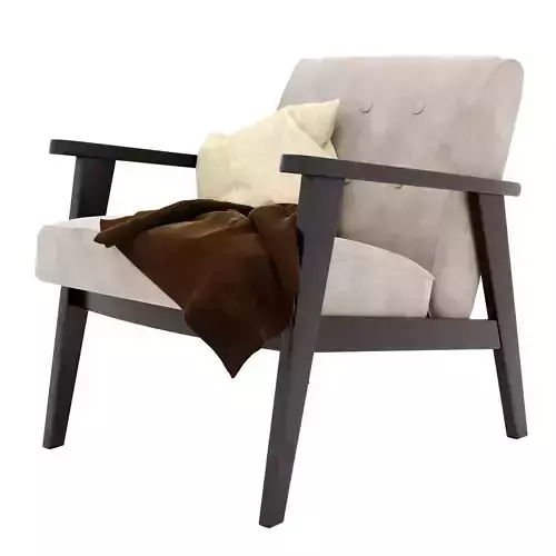 Mid-Century Modern Accent Sofa