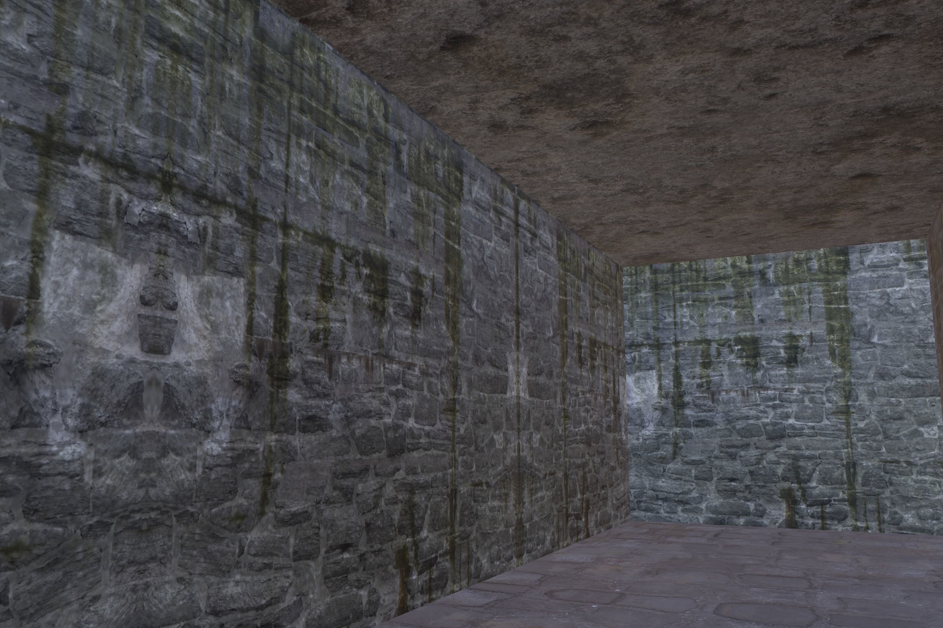 Building Old Low-poly 3D model_8