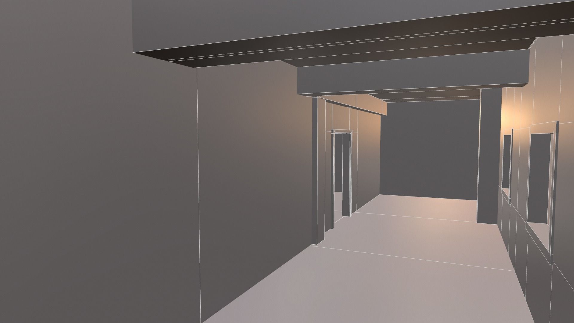 Building Old Low-poly 3D model_13