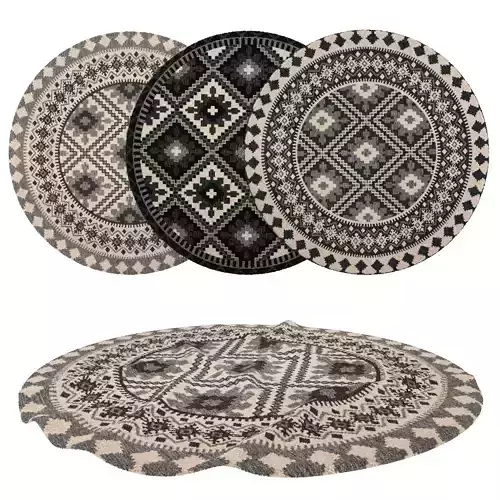 Rugs No 285 Low-poly 3D model