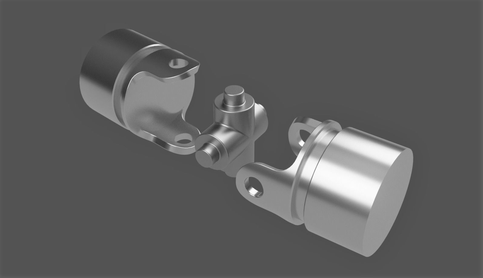 Universal coupler 3D model_1