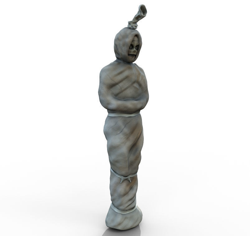 Ghost Of Pocong 3D model_1