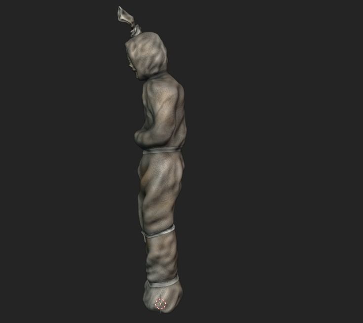 Ghost Of Pocong 3D model_9