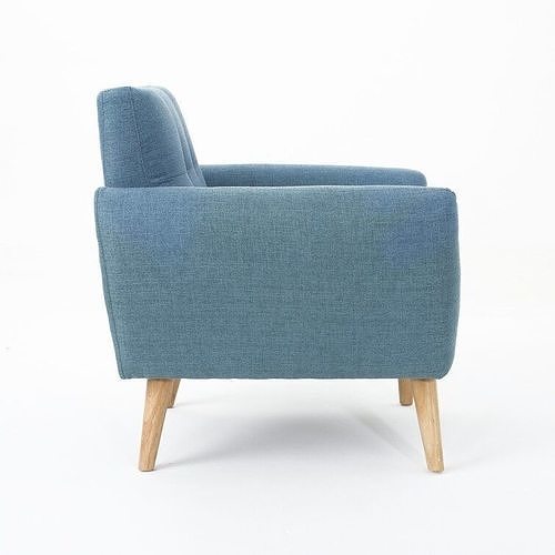 Minneola Wide Tufted Armchair 3D model 6