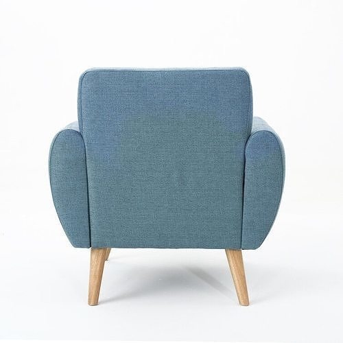 Minneola Wide Tufted Armchair 3D model 7
